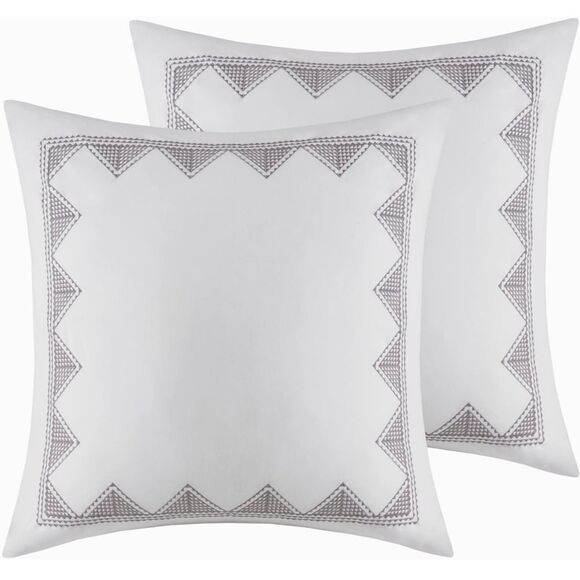 New! INK+IVY Imani 100% Cotton Duvet Mid Century Modern Design 3 Piece - Picture 13 of 16